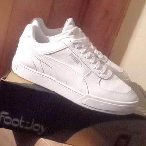 Puma shoes All white